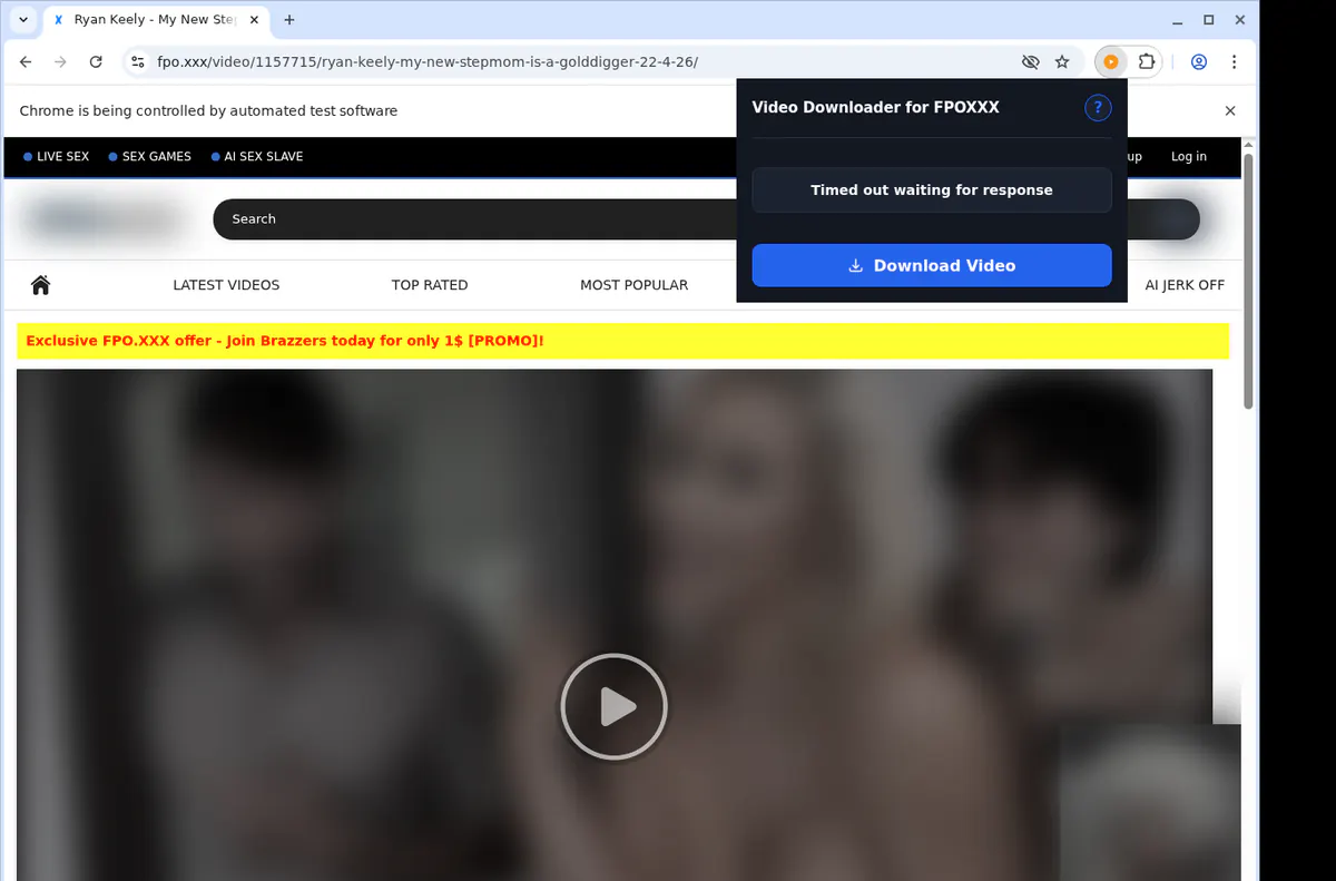 Fpoxxx Video Downloader screenshot 2