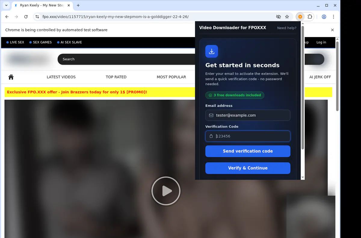 Fpoxxx Video Downloader screenshot 4