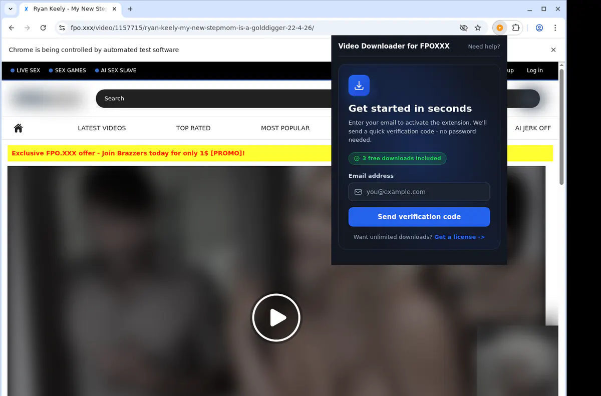 Fpoxxx Video Downloader screenshot 5